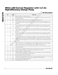 MAX1570ETE+T Datasheet Page 6