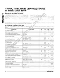 MAX1574ETB+TGA8 Datasheet Page 2