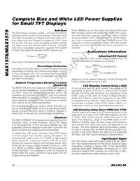 MAX1579ETG+ Datasheet Page 10