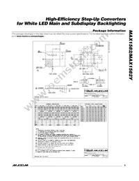 MAX1582ETC+T Datasheet Page 9
