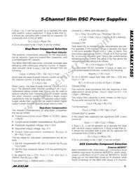 MAX1585ETJ+T Datasheet Page 21