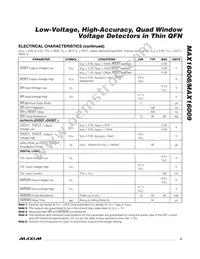 MAX16008TP+T Datasheet Page 3