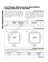 MAX16008TP+T Datasheet Page 12