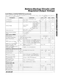 MAX16024LTBS+ Datasheet Page 3