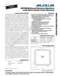 MAX16031ETM+T Datasheet Cover