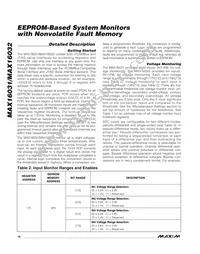 MAX16031ETM+T Datasheet Page 16