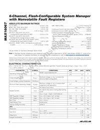 MAX16067ETJ+T Datasheet Page 2