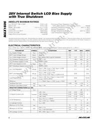 MAX1606EUA Datasheet Page 2
