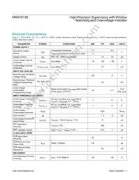 MAX1613600/VY+ Datasheet Page 3