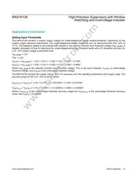 MAX1613600/VY+ Datasheet Page 13