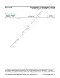 MAX1613600/VY+ Datasheet Page 16