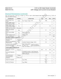 MAX16141AAF/V+ Datasheet Page 5