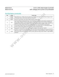 MAX16141AAF/V+ Datasheet Page 10