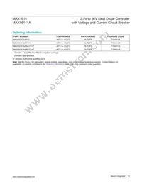 MAX16141AAF/V+ Datasheet Page 19