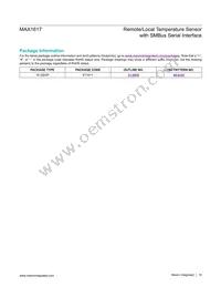 MAX1617MEE Datasheet Page 19