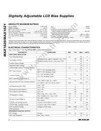 MAX1621EEE Datasheet Page 2