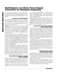 MAX1632CAI+ Datasheet Page 14