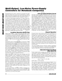 MAX1632CAI+ Datasheet Page 16
