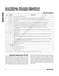 MAX1636EAP+T Datasheet Page 8