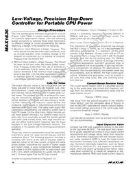 MAX1636EAP+T Datasheet Page 18