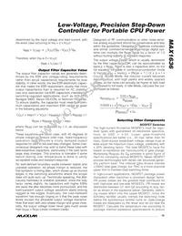 MAX1636EAP+T Datasheet Page 19