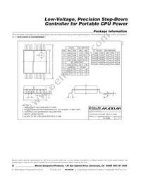 MAX1636EAP+T Datasheet Page 23