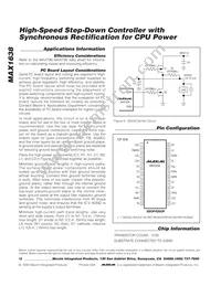 MAX1638EAG+TGA5 Datasheet Page 16