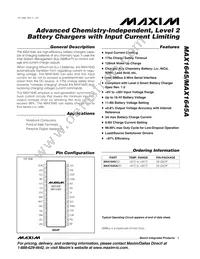 MAX1645AEEI Datasheet Cover