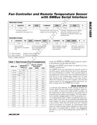 MAX1669EEE Datasheet Page 9