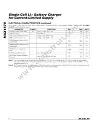 MAX1679EUA+T Datasheet Page 4