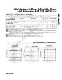 MAX16800ATE/V+T Datasheet Page 3