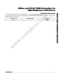 MAX16801BEUA+T Datasheet Page 15