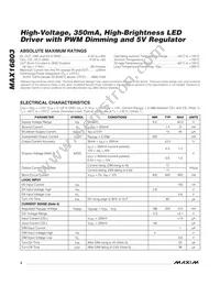 MAX16803ATE/V+T Datasheet Page 2