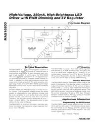 MAX16803ATE/V+T Datasheet Page 6