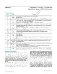 MAX16807AUI+ Datasheet Page 11