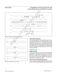 MAX16807AUI+ Datasheet Page 16