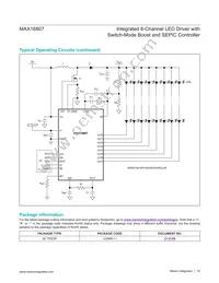 MAX16807AUI+ Datasheet Page 18