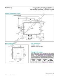 MAX16812ATI/V+T Datasheet Page 19