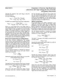 MAX16813AUP+ Datasheet Page 18