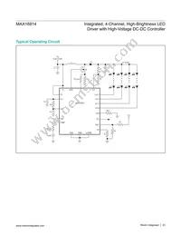 MAX16814AGP/VY+ Datasheet Page 23