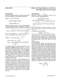 MAX16818ETI+T Datasheet Page 21