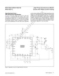 MAX16821CATI+T Datasheet Page 17