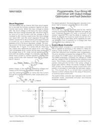 MAX16826AGJ/VY+ Datasheet Page 12