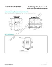 MAX16833BAUE/V+TCL Datasheet Page 7