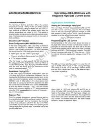 MAX16833BAUE/V+TCL Datasheet Page 15