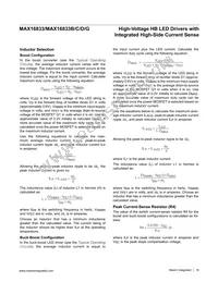 MAX16833BAUE/V+TCL Datasheet Page 16