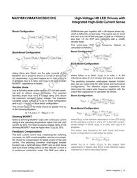 MAX16833BAUE/V+TCL Datasheet Page 19