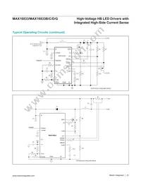 MAX16833BAUE/V+TQA Datasheet Page 23