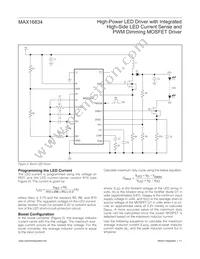 MAX16834ATP/V+ Datasheet Page 11