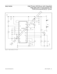 MAX16834ATP/V+ Datasheet Page 18